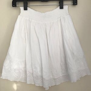 White Jack Wills Miniskirt